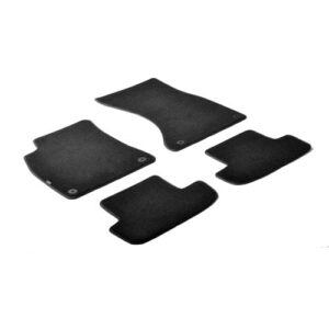 Lampa Σετ Μπροστινά και Πίσω Πατάκια 4τμχ για Audi A5 Μαύρα Κωδικός: L2300.8