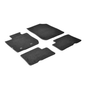 Lampa Σετ Μπροστινά και Πίσω Πατάκια 4τμχ για Dacia Duster 2018+ Μαύρα Κωδικός: L2304.6