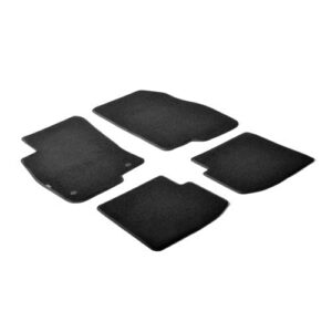 Lampa Σετ Μπροστινά και Πίσω Πατάκια 4τμχ για Fiat Grande Punto 2005-2012 Μαύρα Κωδικός: L2305.0