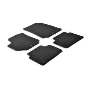 Lampa Σετ Μπροστινά και Πίσω Πατάκια 4τμχ για Fiat Croma 2011+ Μαύρα Κωδικός: L2305.3