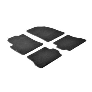 Lampa Σετ Μπροστινά και Πίσω Πατάκια 4τμχ για Ford Fiesta Μαύρα Κωδικός: L2306.1