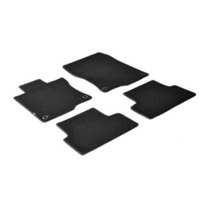 Lampa Σετ Μπροστινά και Πίσω Πατάκια 4τμχ για Honda Accord Μαύρα Κωδικός: L2307.1