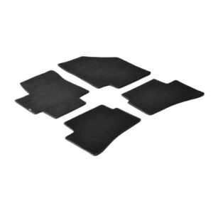 Lampa Σετ Μπροστινά και Πίσω Πατάκια 4τμχ για Kia Rio Hyundai Accent Μαύρα Κωδικός: L2307.5