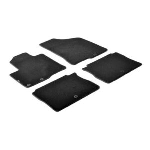 Lampa Σετ Μπροστινά και Πίσω Πατάκια 4τμχ για Hyundai Santa Fe 2011+ Μαύρα Κωδικός: L2308.2