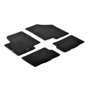 Lampa Σετ Μπροστινά και Πίσω Πατάκια 4τμχ για Kia Soul 2011+ Μαύρα Κωδικός: L2308.9