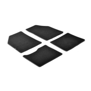 Lampa Σετ Μπροστινά και Πίσω Πατάκια 4τμχ για Renault Kangoo 2008+ Μαύρα Κωδικός: L2313.9