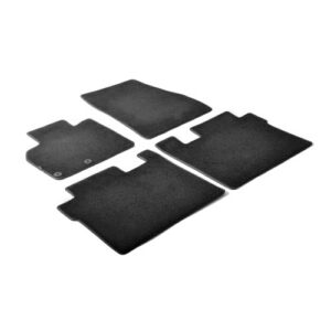 Lampa Σετ Μπροστινά και Πίσω Πατάκια 4τμχ για Renault Espace 2015+ Μαύρα Κωδικός: L2314.7