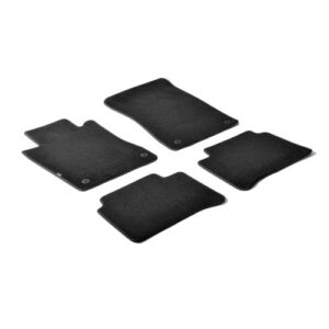 Lampa Σετ Μπροστινά και Πίσω Πατάκια 4τμχ για Mercedes-Benz E Class 2009+ Μαύρα Κωδικός: L2310.2