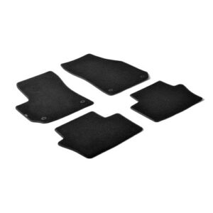 Lampa Σετ Μπροστινά και Πίσω Πατάκια 4τμχ για Opel Zafira Μαύρα Κωδικός: L2312.7