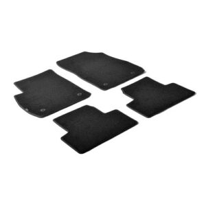 Lampa Σετ Μπροστινά και Πίσω Πατάκια 4τμχ για Opel Zafira Tourer 2019+ Μαύρα Κωδικός: L2318.0