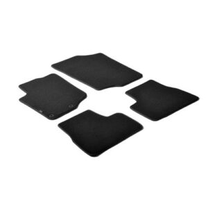 Lampa Σετ Μπροστινά και Πίσω Πατάκια 4τμχ για Peugeot 207 2013-2014 Μαύρα Κωδικός: L2313.0