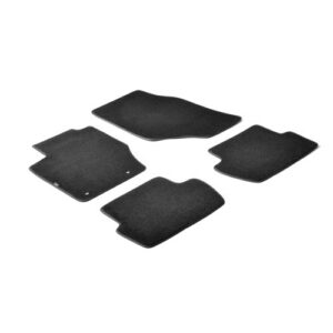 Lampa Σετ Μπροστινά και Πίσω Πατάκια 4τμχ για Peugeot 307 2007 Μαύρα Κωδικός: L2313.2