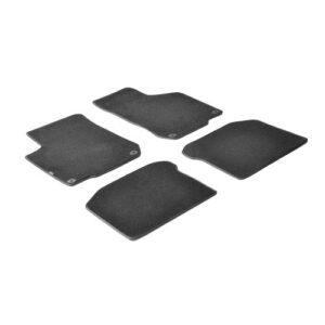 Lampa Σετ Μπροστινά και Πίσω Πατάκια 4τμχ για Skoda Octavia Volkswagen Golf Μαύρα Κωδικός: L2317.0