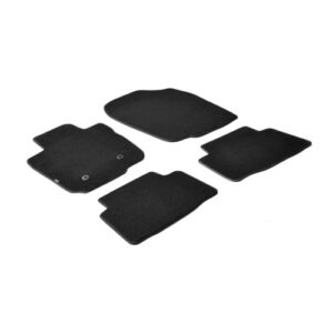 Lampa Σετ Μπροστινά και Πίσω Πατάκια 4τμχ για Toyota RAV 4 2006-2010 Μαύρα Κωδικός: L2316.7