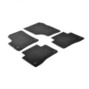 Lampa Σετ Μπροστινά και Πίσω Πατάκια 4τμχ 2010 Μαύρα Κωδικός: L2317.5