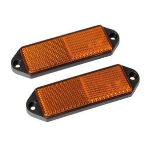 Lampa Ανακλαστήρας Φορτηγού Αντανακλαστικά Euro-Norm Πορτοκαλί 90x35mm 2τμχ Κωδικός: L2054.1