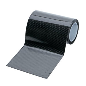 Lampa Αυτοκόλλητη Ταινία Αυτοκινήτου Carbon 180 x 10cm σε Μαύρο Χρώμα Κωδικός: L2066.4