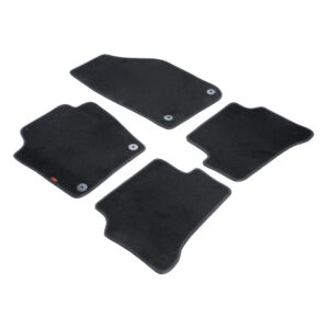 Lampa Σετ Μπροστινά και Πίσω Πατάκια 4τμχ για Skoda Fabia 2015-2021 Μαύρα Κωδικός: L2321.9