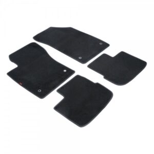 Lampa Σετ Μπροστινά και Πίσω Πατάκια 4τμχ για Fiat Tipo Μαύρα Κωδικός: L2322.8