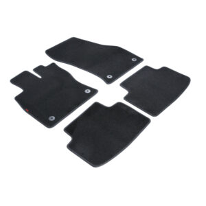 Lampa Σετ Μπροστινά και Πίσω Πατάκια 4τμχ για Volkswagen Golf 2018 Μαύρα Κωδικός: L2323.5