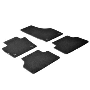 Lampa Σετ Μπροστινά και Πίσω Πατάκια 4τμχ για Citroen Xsara Picasso Audi Q3 Μαύρα Κωδικός: L2301.1