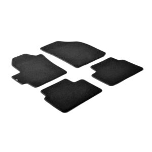 Lampa Σετ Μπροστινά και Πίσω Πατάκια 4τμχ για Chevrolet Matiz 2010+ Μαύρα Κωδικός: L2302.8