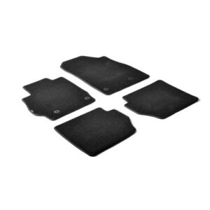 Lampa Σετ Μπροστινά και Πίσω Πατάκια 4τμχ για Mazda 2 Μαύρα Κωδικός: L2309.3