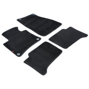 Lampa Σετ Μπροστινά και Πίσω Πατάκια 4τμχ για Volkswagen Touareg Μαύρα Κωδικός: L2317.6