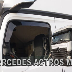 Heko Σετ Ανεμοθραύστες Φορτηγού Μπροστινοί Σκούρο Φιμέ για Mercedes Actros MP4-MP5 2012+ 2τμχ Κωδικός: 23647