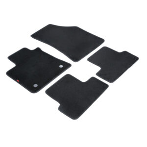 Lampa Σετ Μπροστινά και Πίσω Πατάκια 4τμχ για Renault Megane 8U Μαύρα Κωδικός: L2323.0