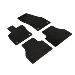 Lampa Σετ Μπροστινά και Πίσω Πατάκια 4τμχ για Volkswagen Caddy 01/2021+ Μαύρα Κωδικός: L2334.3