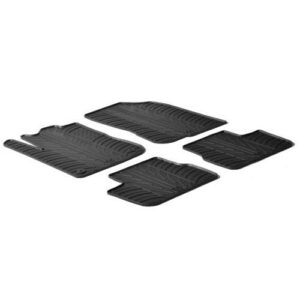 Lampa Σετ Μπροστινά και Πίσω Πατάκια 4τμχ Τύπου Σκαφάκι για Audi Q3 2018+ Μαύρα Κωδικός: L2437.7