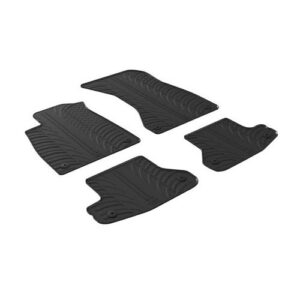 Lampa Σετ Μπροστινά και Πίσω Πατάκια 4τμχ για Audi A5 2017 Μαύρα Κωδικός: L2449.8