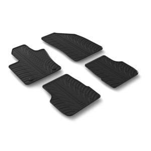 Lampa Σετ Μπροστινά και Πίσω Πατάκια 4τμχ Τύπου Σκαφάκι Alfa Romeo Tonale 05/2022+ Μαύρα Κωδικός: L2465.0