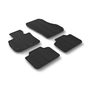 Lampa Σετ Μπροστινά και Πίσω Πατάκια 4τμχ Τύπου Σκαφάκι για BMW Σειρά 2 12/2021+ Μαύρα Κωδικός: L2465.3