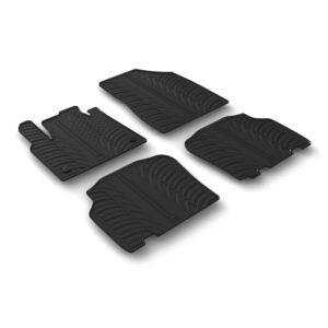 Lampa Σετ Μπροστινά και Πίσω Πατάκια 4τμχ Τύπου Σκαφάκι για Mercedes-Benz Citan Tourer 11/2021+ Μαύρα Κωδικός: L2465.5