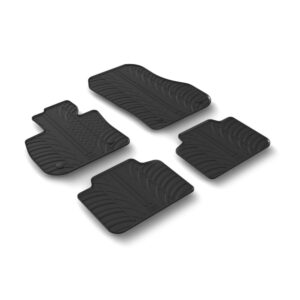 Lampa Σετ Μπροστινά και Πίσω Πατάκια 4τμχ Τύπου Σκαφάκι για BMW X1 (U11) 08/2012+ Μαύρα Κωδικός: L2465.7