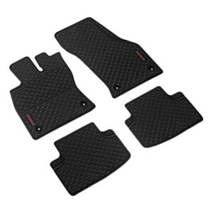 Lampa Σετ Μπροστινά και Πίσω Πατάκια 4τμχ για Volkswagen Golf Sportsvan Audi A3 2012-2020 Μαύρα Κωδικός: L2631.8