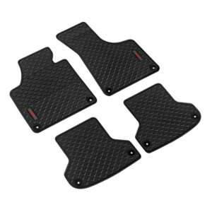 Lampa Σετ Μπροστινά και Πίσω Πατάκια 4τμχ για Audi A3 2012+ Μαύρα Κωδικός: L2631.9