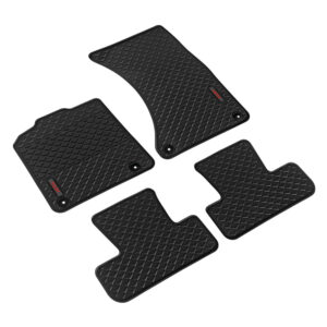 Lampa Σετ Μπροστινά και Πίσω Πατάκια 4τμχ για Audi Q5 2017+ Μαύρα Κωδικός: L2632.3