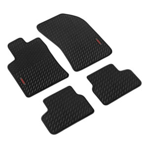 Lampa Σετ Μπροστινά και Πίσω Πατάκια 4τμχ για Citroen C3 2016+ Μαύρα Κωδικός: L2633.2