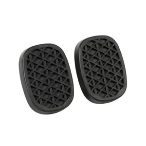 Lampa CP-12 Σετ Πεταλιέρες Αντιολισθητικές Αυτοκινήτου για Alfa Romeo / Fiat / Lancia από Λάστιχο Μαύρες 2τμχ Κωδικός: L2805.1