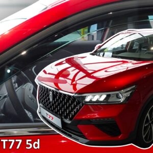 Heko Σετ Ανεμοθραύστες Αυτοκινήτου Μπροστινοί Σκούρο Φιμέ για Bestune T77 5D 2020+ 2τμχ Κωδικός: 29133