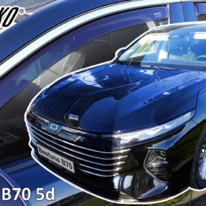 Heko Σετ Ανεμοθραύστες Αυτοκινήτου Μπροστινοί και Πίσω Σκούρο Φιμέ για Bestune B70 5D 2020+ 4τμχ Κωδικός: 29138