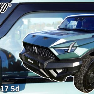 Heko Σετ Ανεμοθραύστες Αυτοκινήτου Μπροστινοί Σκούρο Φιμέ για M-Hero 917 5D 2023+ 2τμχ Κωδικός: 29141