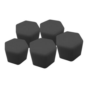 Simoni Racing Καπάκια Μπουλονιών Ζαντών Σιλικόνης 17" Μαύρα 20τμχ 20τμχ Κωδικός: SRCBB/17