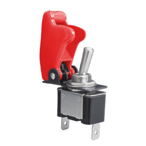 Simoni Racing Διακόπτης On/Off Αυτοκινήτου με Κόκκινο Led 12V Κωδικός: SRISR/3R-L