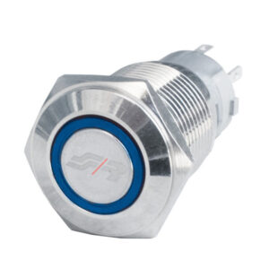 Simoni Racing Baby Go Διακόπτης On/Off Αυτοκινήτου με Μπλε Φωτισμό 3A 12V Κωδικός: SRISR/5B