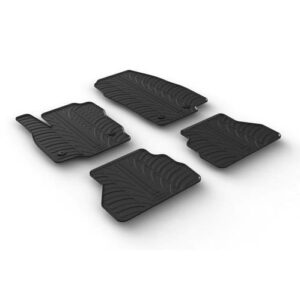 Lampa Σετ Μπροστινά και Πίσω Πατάκια 4τμχ Τύπου Σκαφάκι για Ford B-Max 2018+ Μαύρα Κωδικός: L2450.7