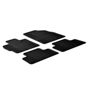 Lampa Σετ Μπροστινά και Πίσω Πατάκια 4τμχ Τύπου Σκαφάκι για Mazda CX-5 2017 Μαύρα Κωδικός: L2450.9